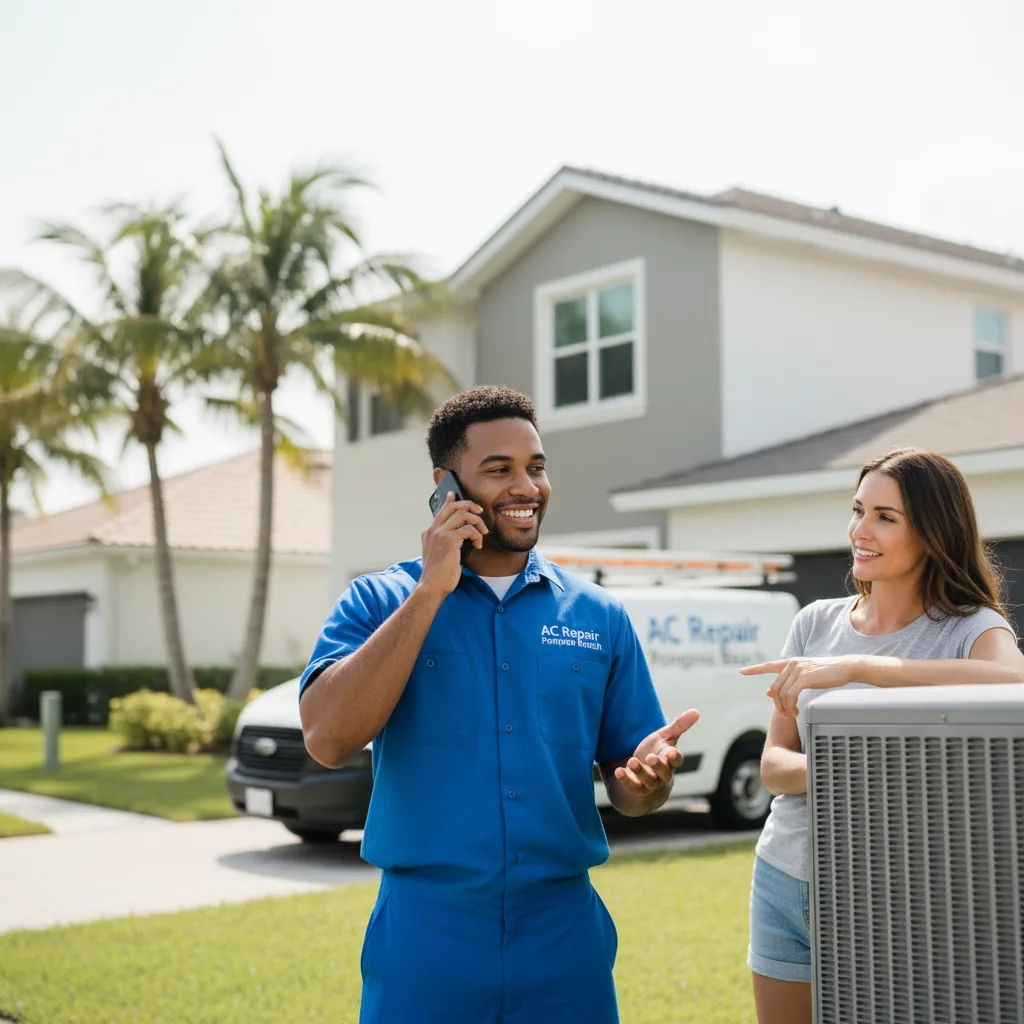 AC Repair Pompano Beach customer support in North Manchester